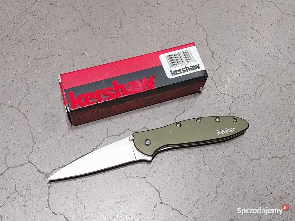 Nóż składany Kershaw Leek 1660OL 522028 Przecena śląskie Czeladź