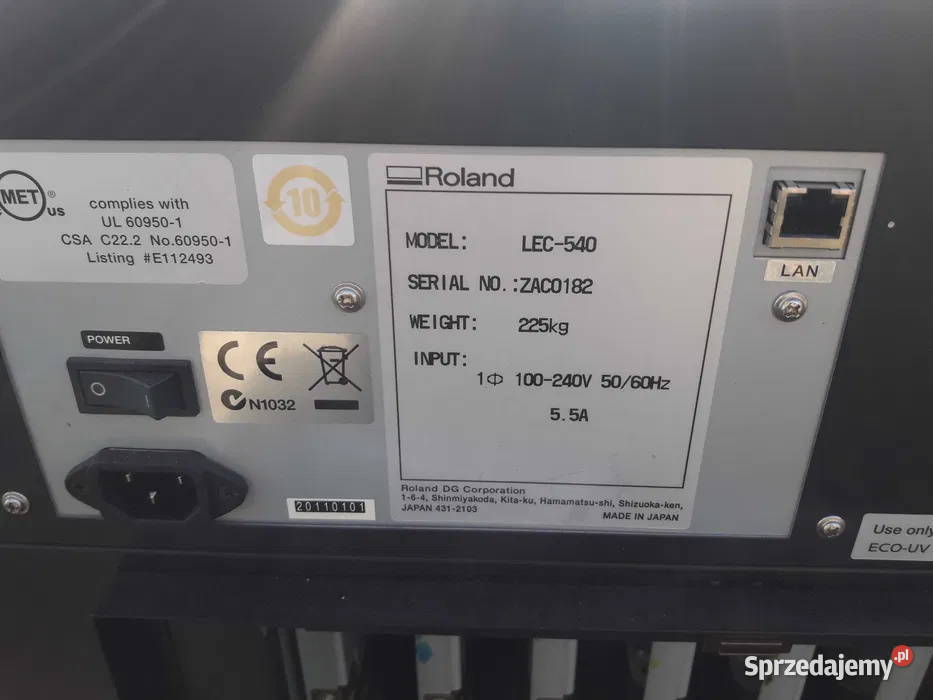 Roland Lec540 i Roland Xr640 drukarka z ploterem Tarnów