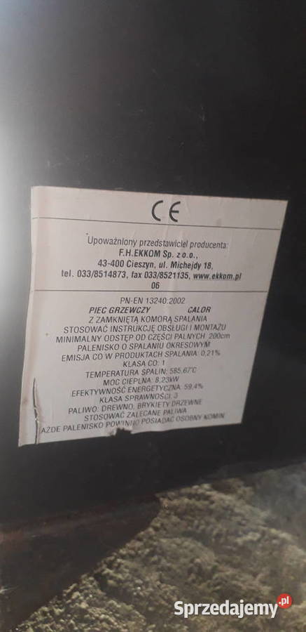 Piecyk koza z szamotem Strawczynek