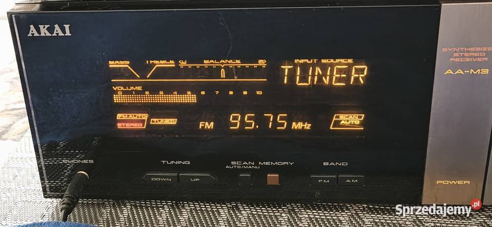 Amplituner vintage AKAI model AAM3 sprawdzony Piotrków Trybunalski sprzedam