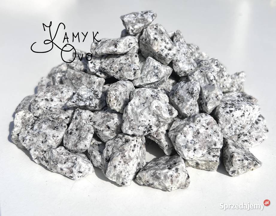 Kamień Granit Ozdobny Dalmatyńczyk Kruszywo Trzebiel