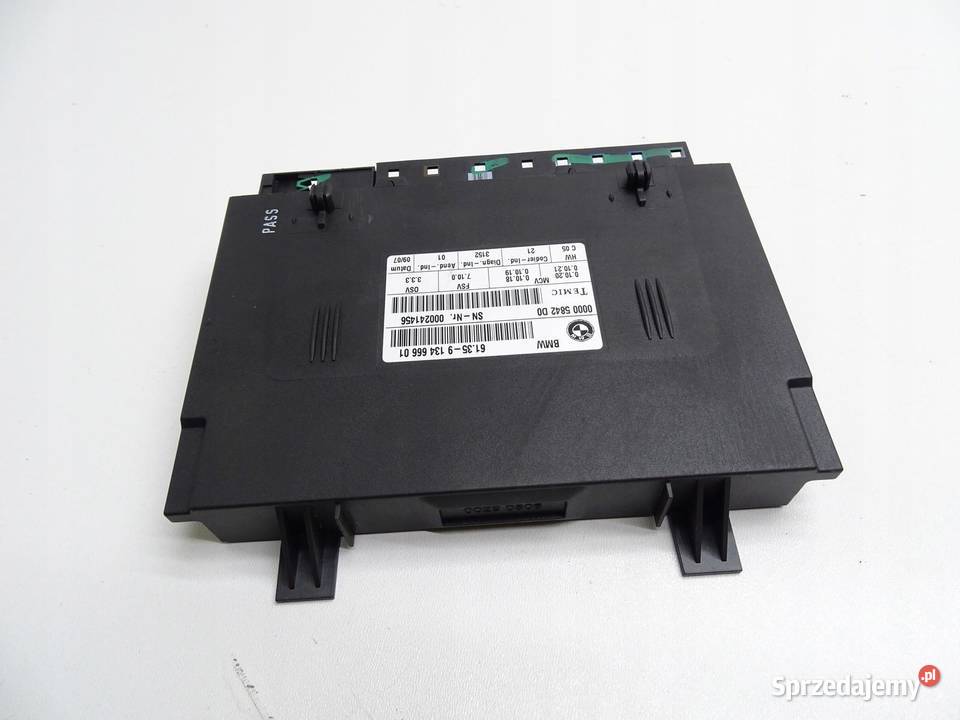 MODUŁ STEROWNIK FOTELA 9134666 BMW E90 E91 E92