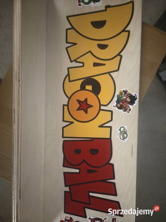 Sprzedam półkę dragon ball z figurkami Ełk