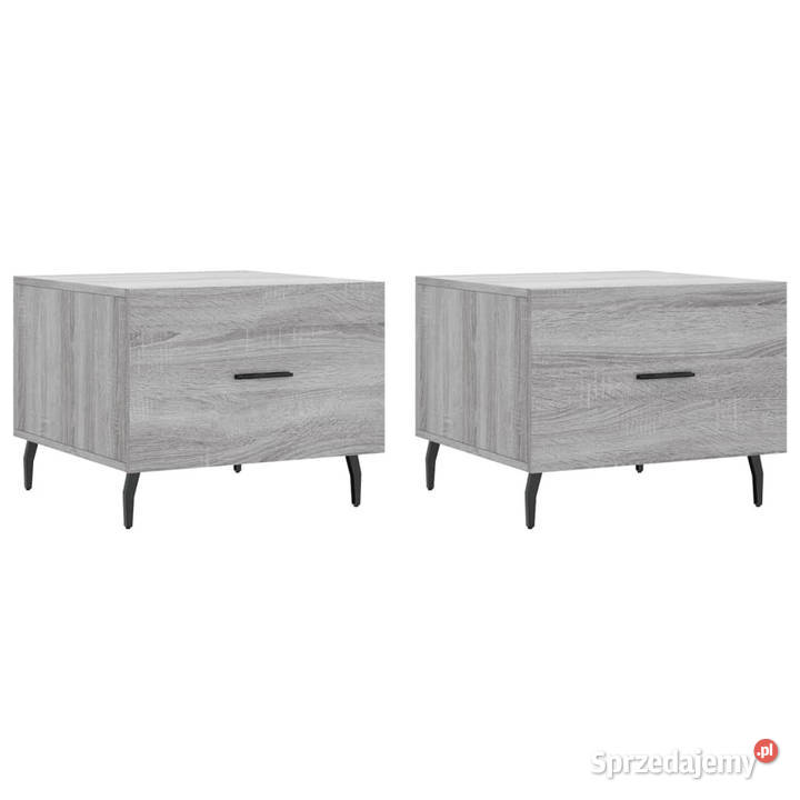 Stoliki kawowe 2 szary dąb sonoma 50x50x40 Warszawa
