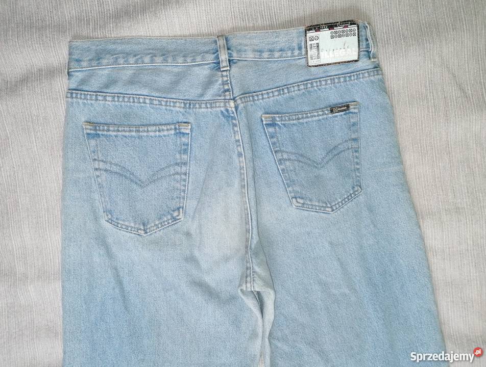 SPODNIE JEANSOWE ILLEGAL R90 Łódź
