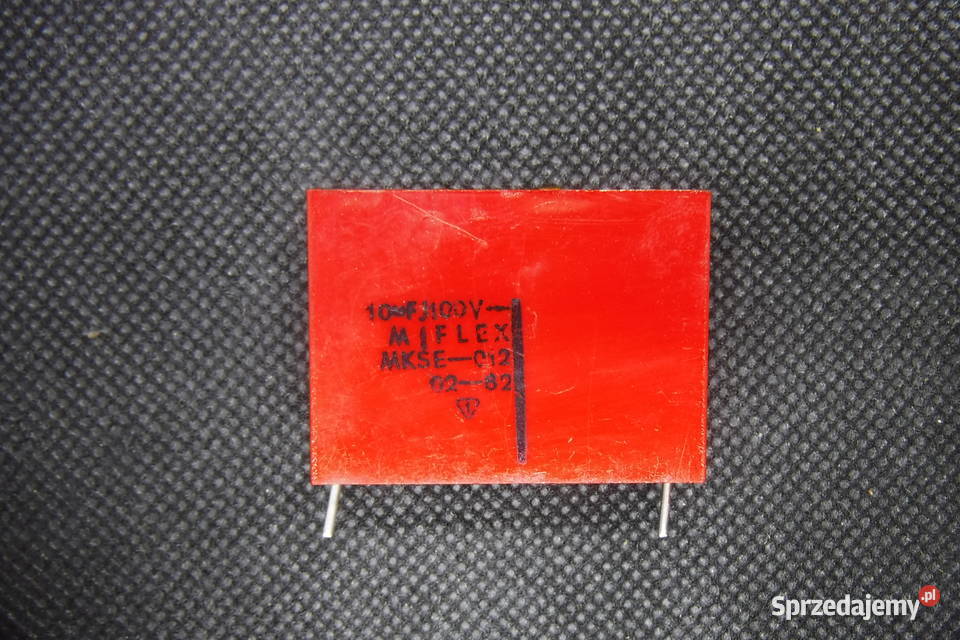 10uF 100V MKSE012 MIFLEX kondensator audio Części i akcesoria Otwock