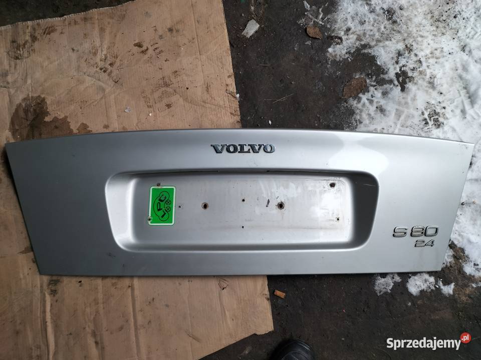 VOLVO S80 S 80 BLENDA KLAPY TYŁ NAPISY ZAMEK lubelskie Kamień-Kolonia