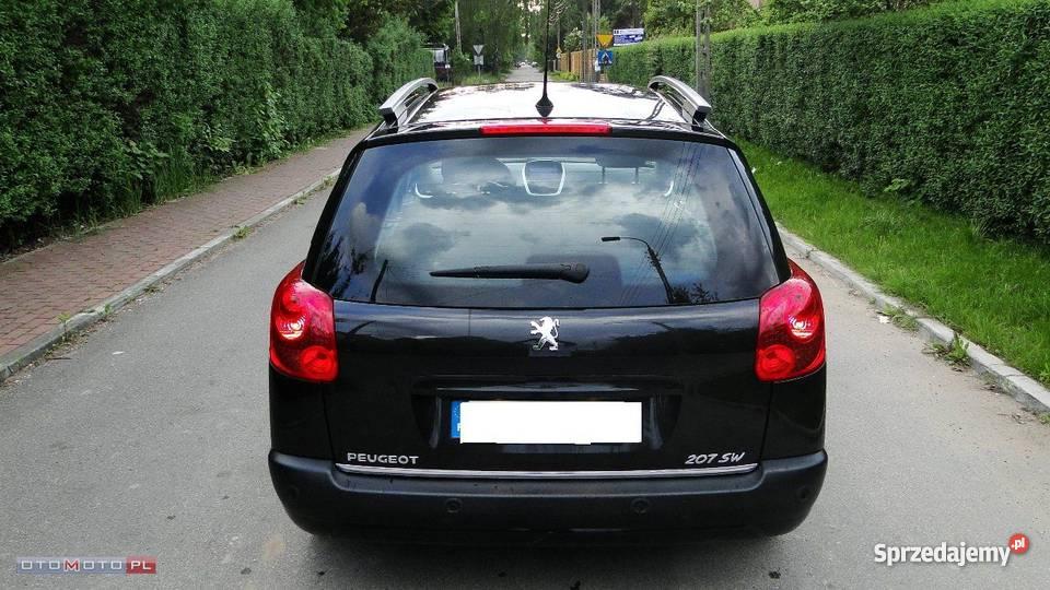Peugeot 207 SW Szklany Dach Nawigacja 16 HDI Bus Kombi mazowieckie Warszawa
