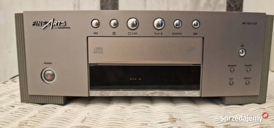 Odtwarzacz CD FineArts M100CD srebrny Międzychód