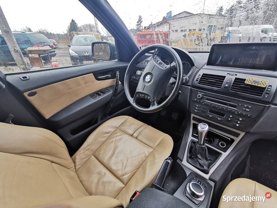 BMW X3 2006 20d skóry uszkodzony silnik manualna X3 Starachowice