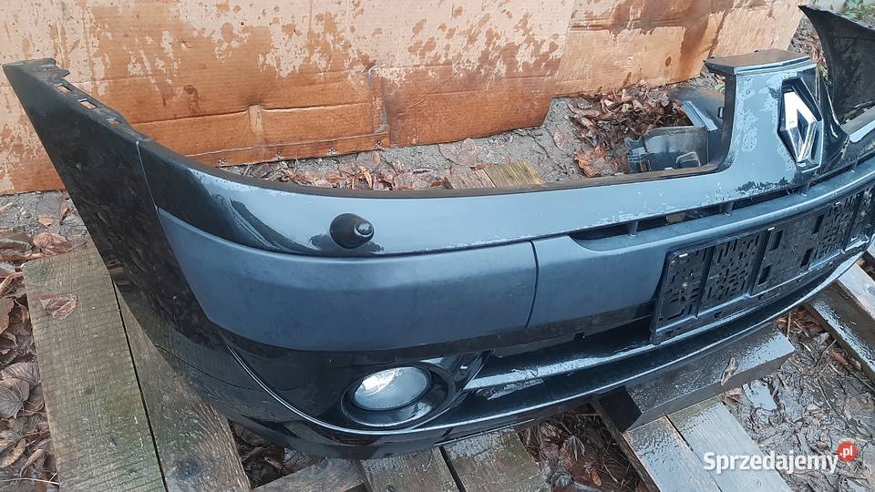 zderzak przedni Clio II 2 FL lift skryski lak dolnośląskie Dębno