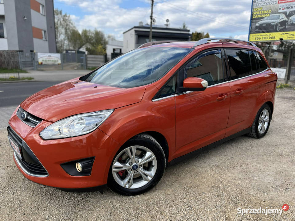 Ford Grand C 16 7osób Climatronic Grzana szyba i lakier metallic Częstochowa