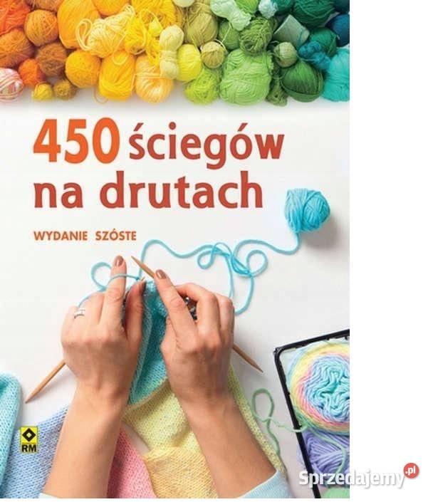 450 ściegów na drutach Osięciny sprzedam