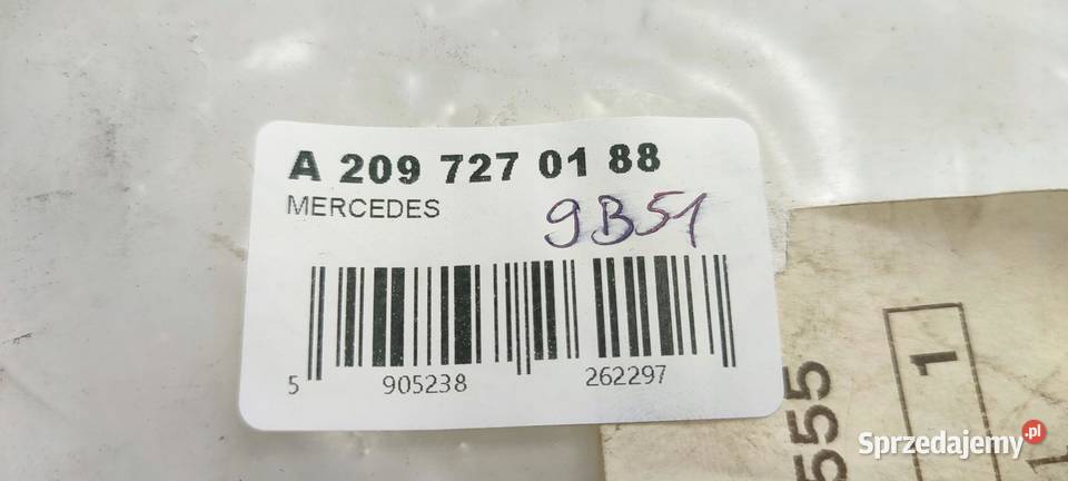 OSŁONA GŁOŚNIKA W DRZWIACH MERCEDESBENZ GLK 0815 lubelskie