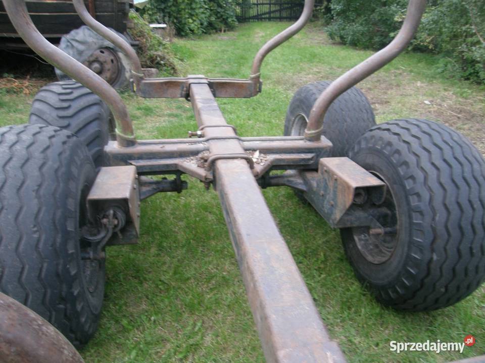 Przyczepa leśna z hds Linia