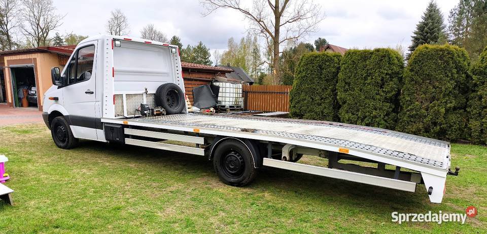 Autolaweta Mercedes Sprinter W906 biały mazowieckie Łochów