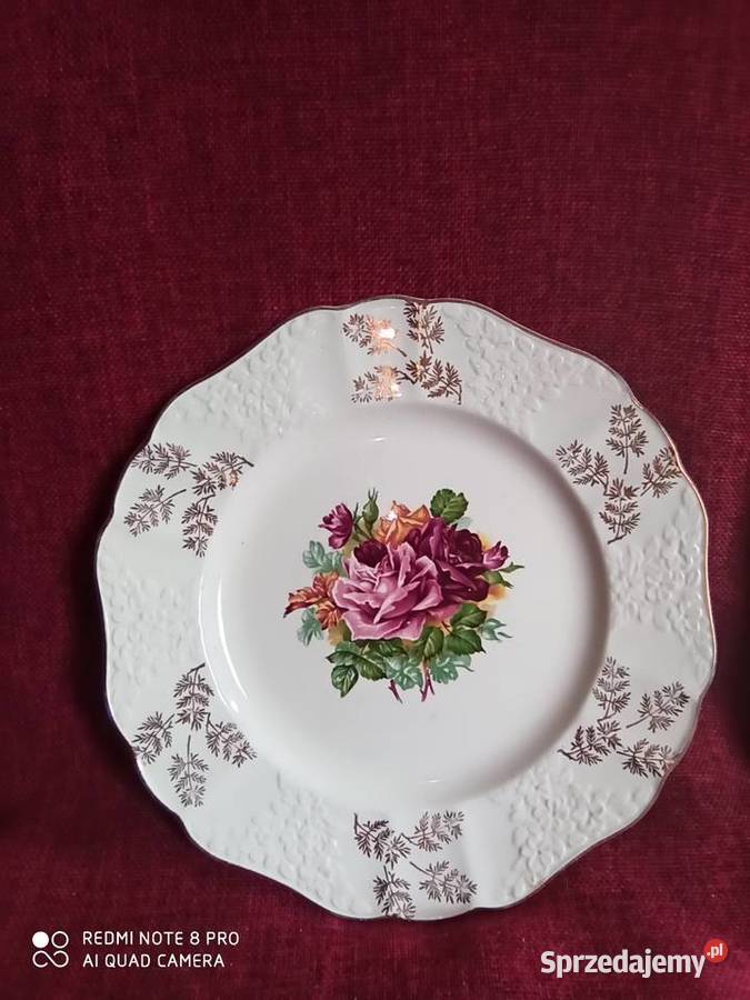 Patera ANGEL LONDON England Z różami w lustrze Gdańsk