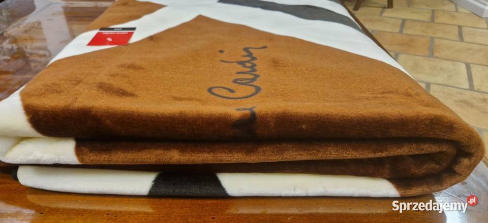 Luksusowy KOC Nancy marki Pierre Cardin brąz Lublin