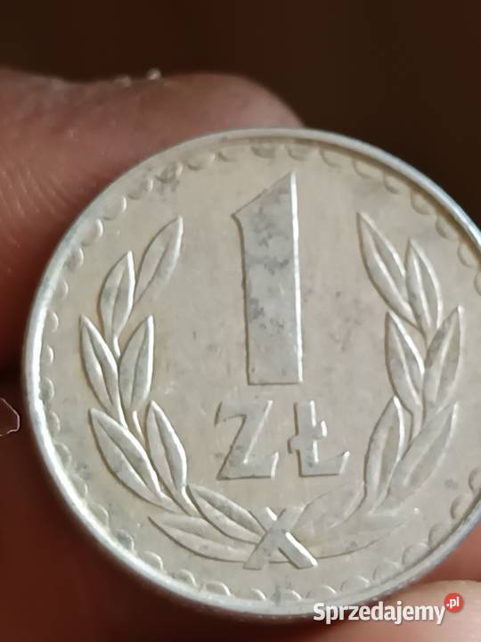 Sprzedam monetę 1 zloty 1985 r lekka skrętka Chełm