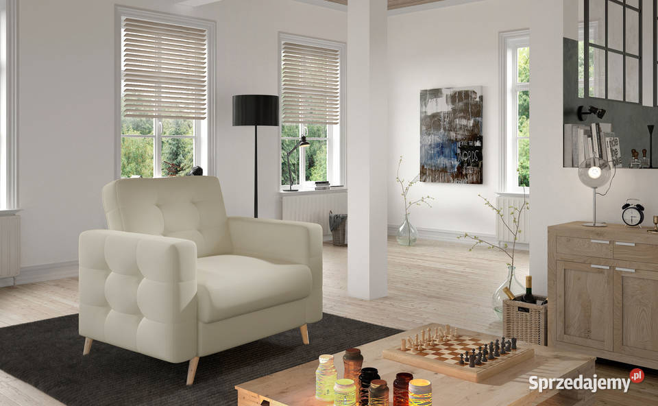 Fotel nowoczesny wygodny na nóżkach Asgard kujawsko-pomorskie Bydgoszcz sprzedam