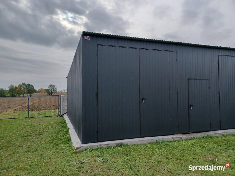Garaż Blaszany GRAFIT 10x6 Wita Hala Magazyn dolnośląskie Świeradów-Zdrój