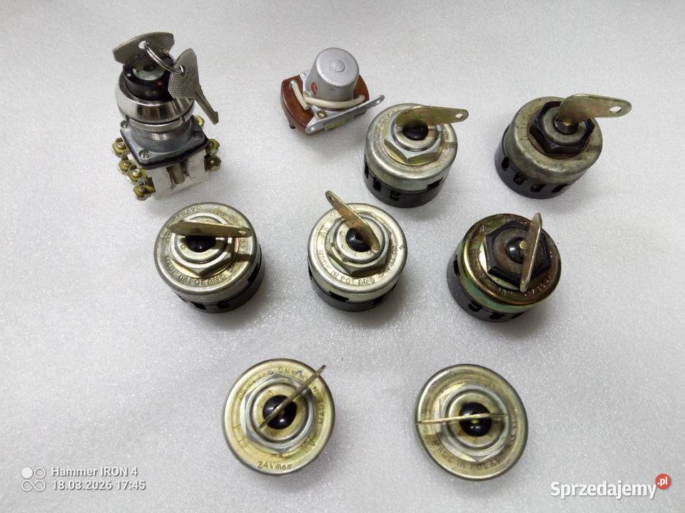 Stacyjka kluczyk stacyjki auto Star itp mix PRL Motoryzacja Przemyśl