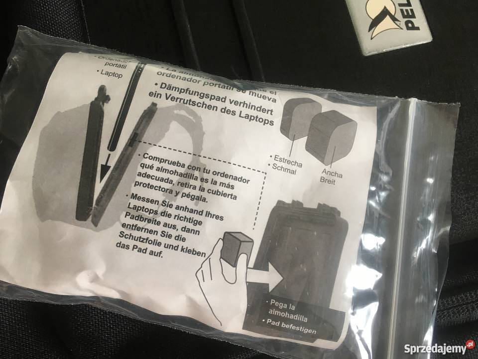 Plecak PELI na laptop z bezpieczną kieszenią