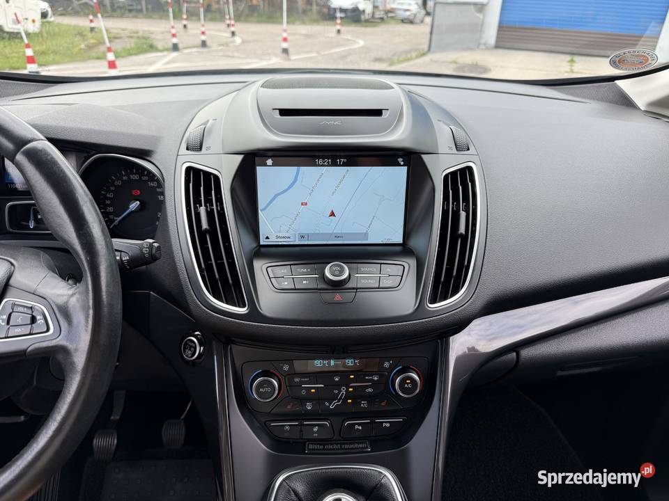 Ford C BENZYNA Klimatronik Nawigacja Kamera Ledy czujnik zmierzchu