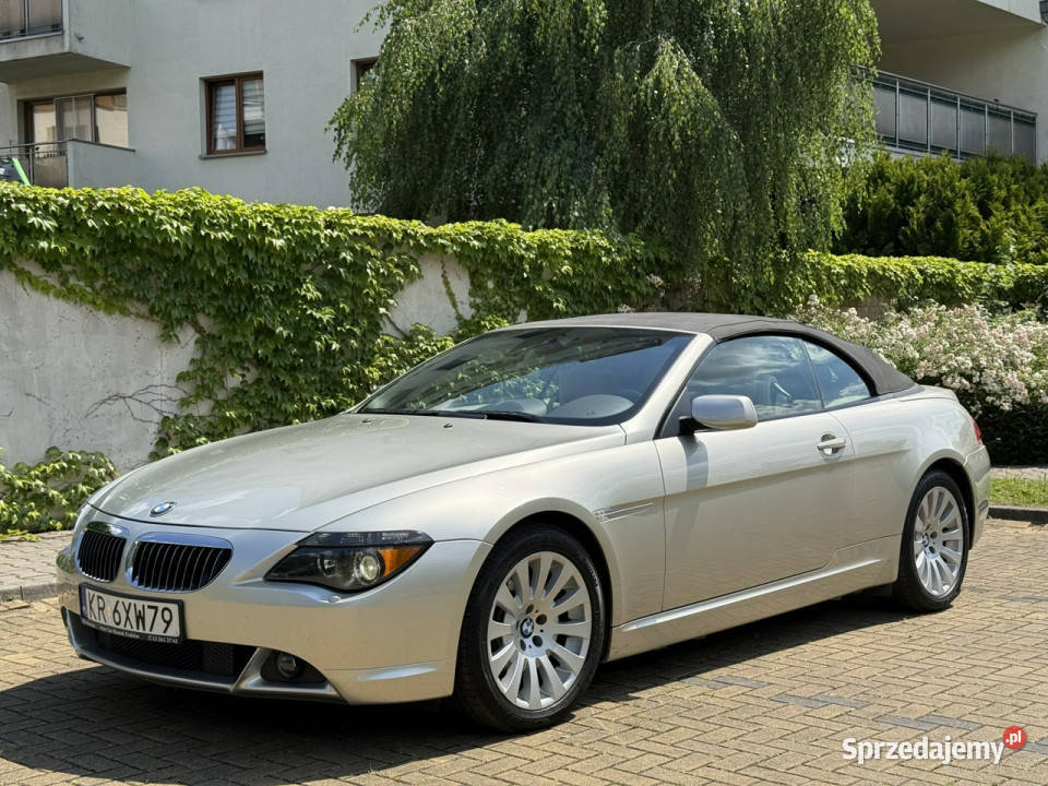 BMW 645 Niski przebieg Stan Oryg Lakier E63E64 pełny VAT BMW Tarnowskie Góry sprzedam