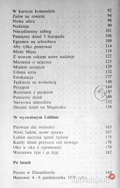 A my żyjemy dalej Jan Zakrzewski Pozostałe Chełm