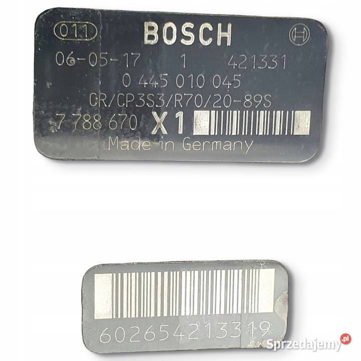 POMPA WTRYSKOWA BMW E87 E90 E91 E60 20 D lubelskie Chełm