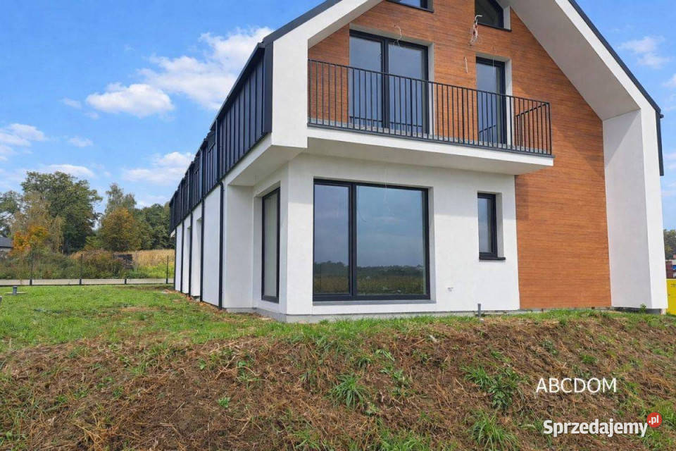 Tomaszowice nowoczesny dom 5 pokoi garaż