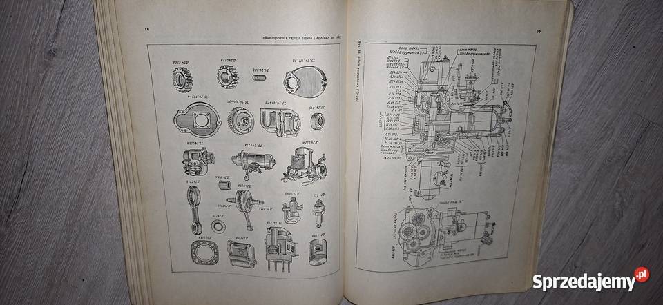 Katalog Części DT75S4 WEMA 1974 Unikatowa wielkopolskie Poznań