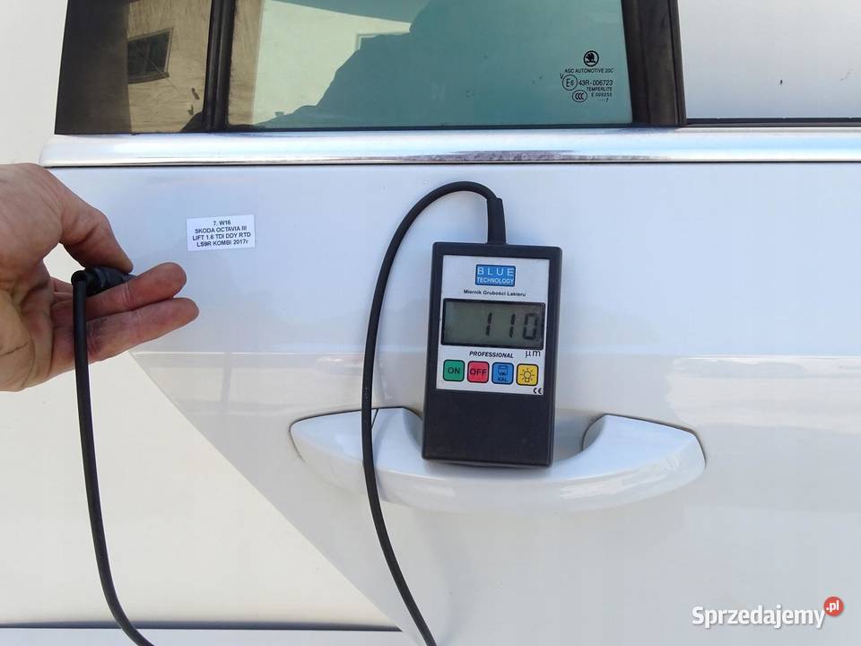 DRZWI PRAWY TYŁ PRAWE TYLNE LS9R SKODA OCTAVIA