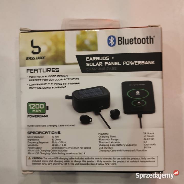 Słuchawki SOLAR POCKET z USA Słuchawki i głośniki podkarpackie Rzeszów