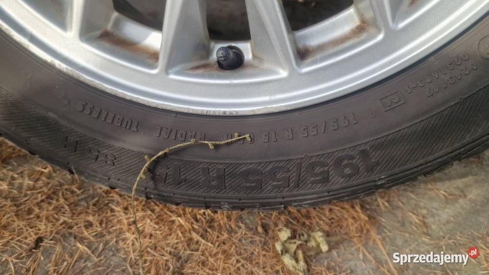 4koła Mitsubishi 19555R15 aluminiowe z oponami Piaseczno