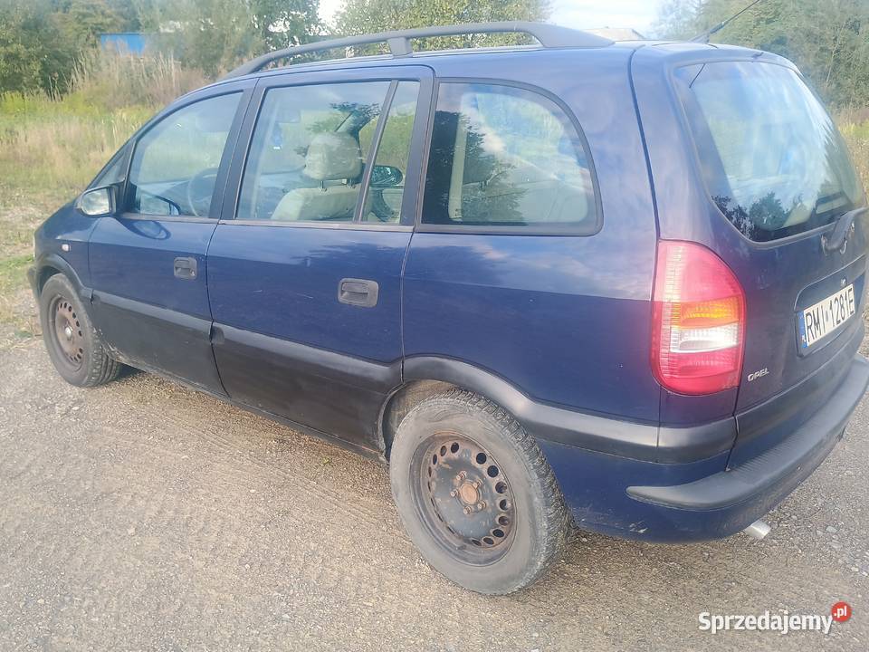 Opel Zafira 16 LPG 7 osobowy Samochody osobowe sprzedam