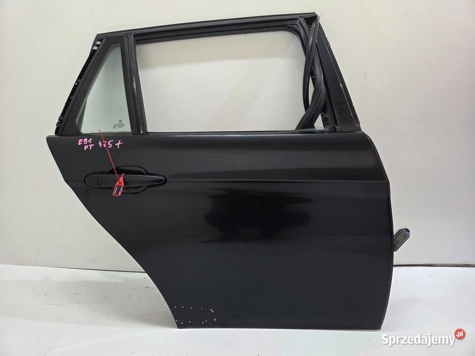DRZWI PRAWE TYLNE BMW E91 BLACK SAPPHIRE 4759 Strzyżewice sprzedam