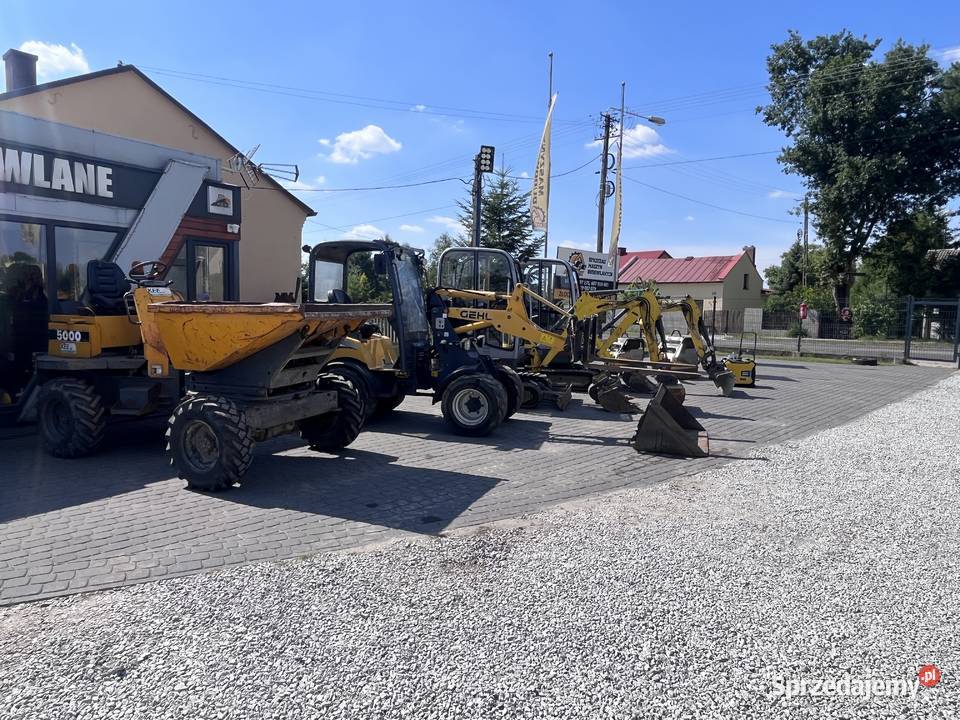 WYNAJMĘ WYNAJEM Minikoparki Ładowarki łódzkie Złoczew