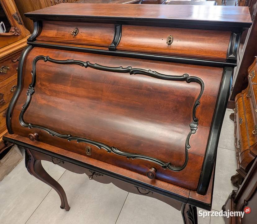 Unikalny sekretarzyk ludwikowski orzechsklep Dąbrowa Górnicza sprzedam