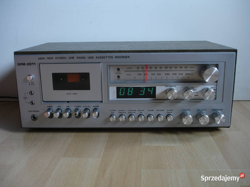 Radio z magnetofonem GPM2011 Zielona Góra sprzedam
