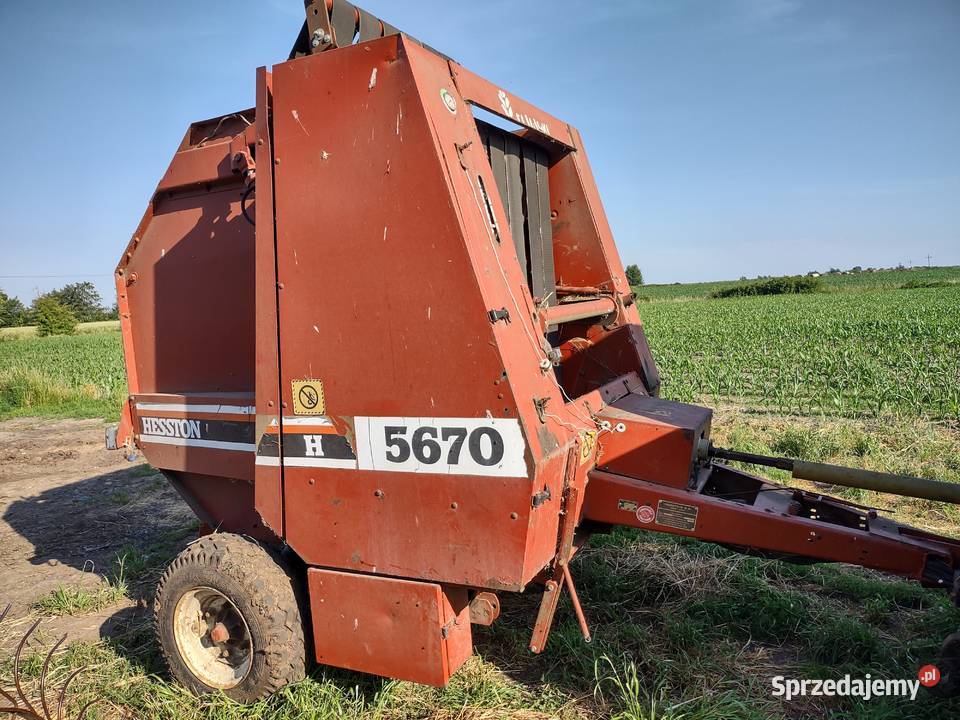 Prasa Hesston 5670H nieuszkodzony Niechanowo