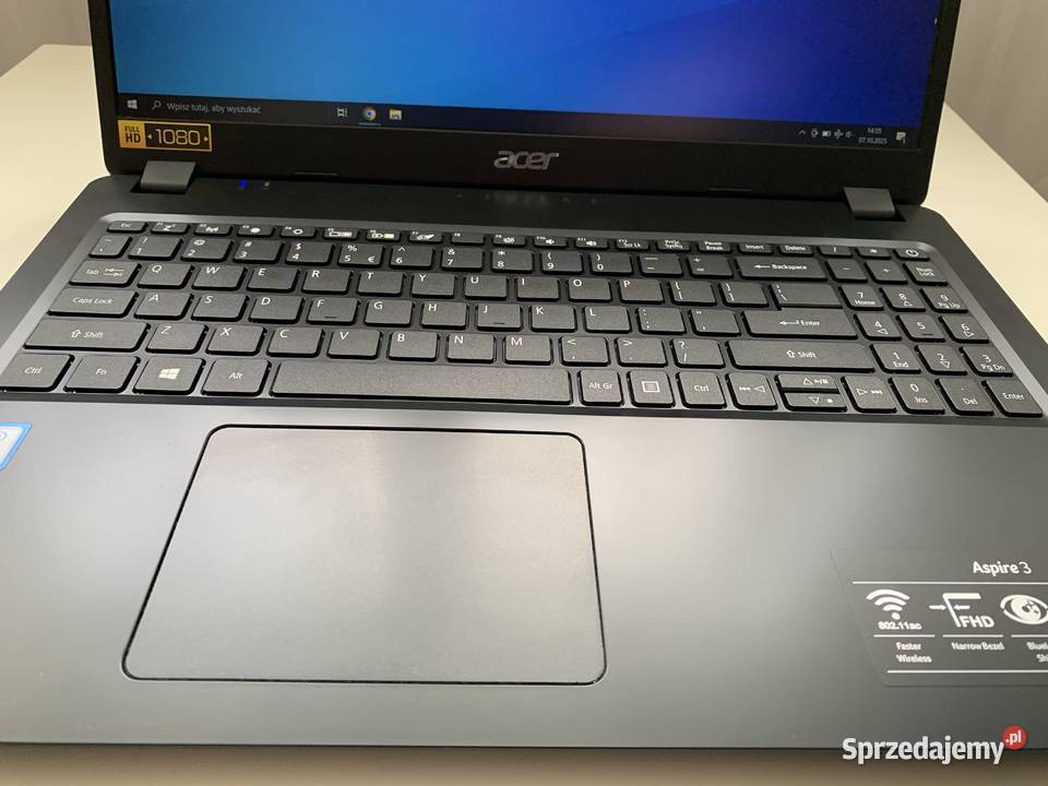 Laptop Acer i37th DDR48Gb SSD256Gb Bateria 5H podkarpackie Jarosław