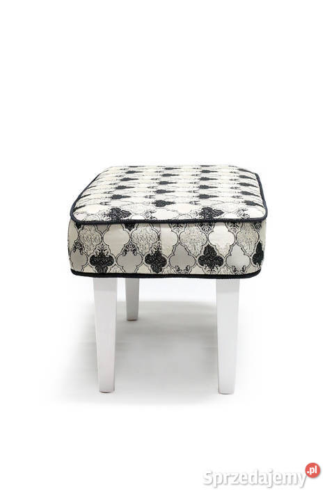 Podnóżek Pod Nogi Stołek Tapicerowany z Miękkim