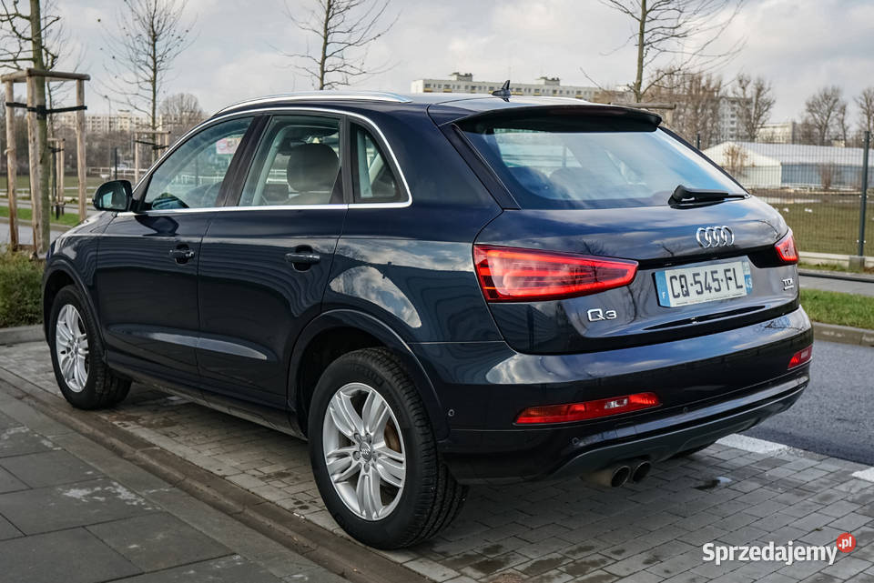 Audi Q3 20TDI 177 4x4 automat El Fotele Xenon skórzana tapicerka mazowieckie Warszawa