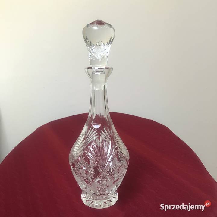 Kryształ karafka 6 kieliszków PRL Vinatage lata małopolskie Kraków