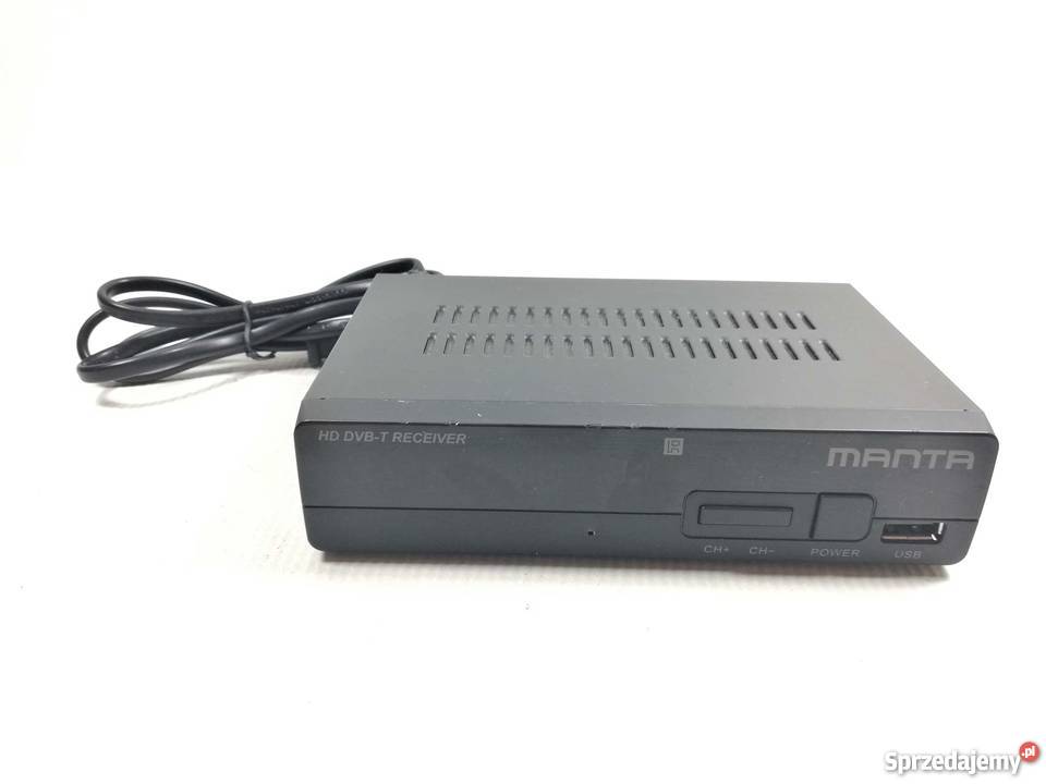 DEKODER MANTA DVBT010 HDMI USB MPEG2 MPEG4 Strzelin