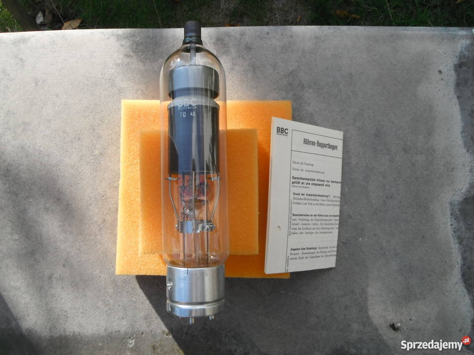 TQ41 tyratron wysokonapięciowy lampa elektronowa Barak