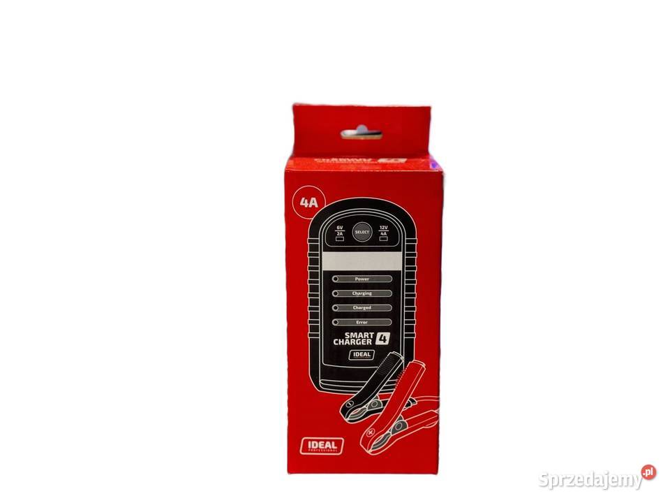 Ładowarka Smart Charger 6V 12V 4A IDEAL osobowe dolnośląskie Jelcz-Laskowice