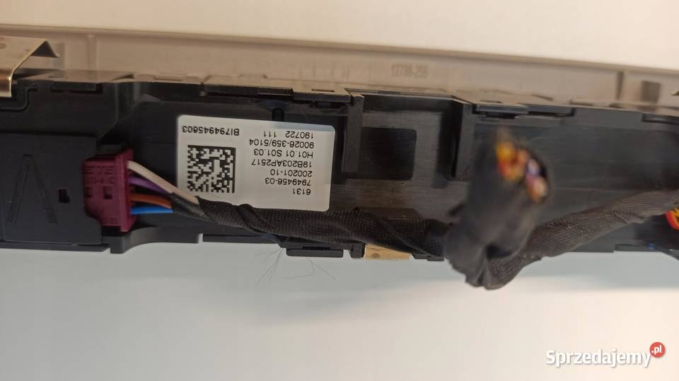 BMW G20 PANEL STEROWANIA RADIA 7949456 Panele sterowania, przełączniki